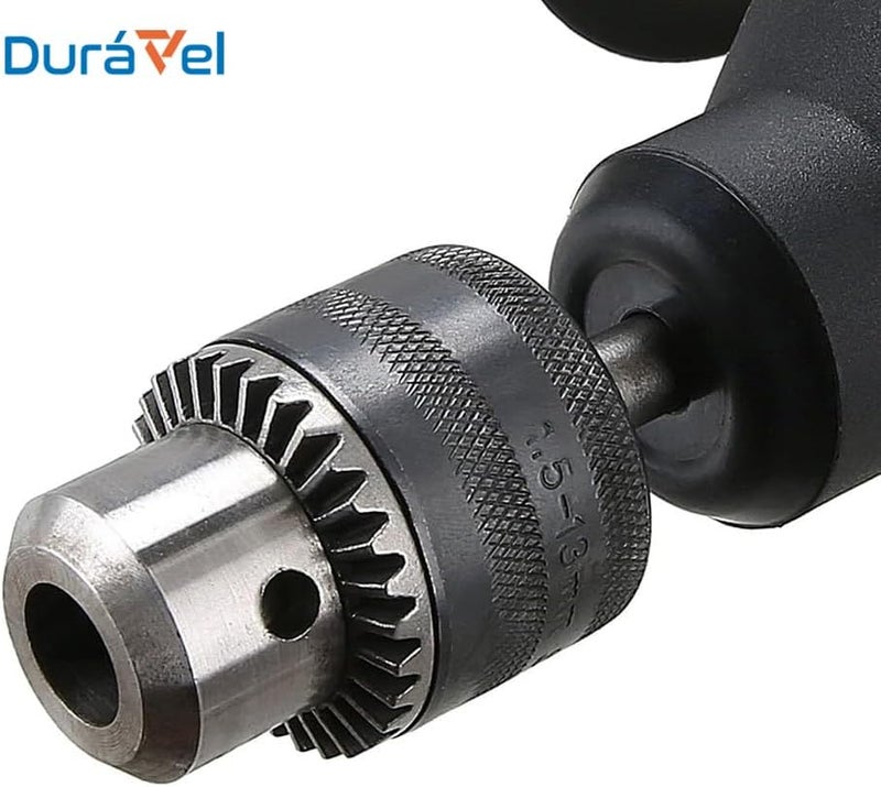 درافل ظرف مثقاب دورافيل بمفتاح 13 مم مع ساق SDS Plus، هيكل شديد التحمل، يتضمن مفتاح الظرف - Image 4